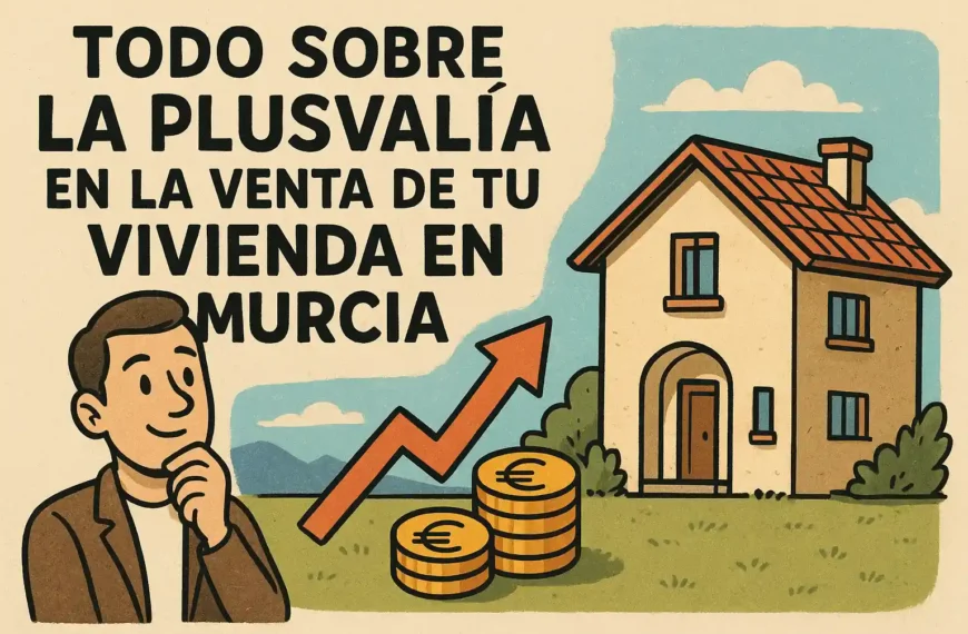 Todo sobre la plusvalía en la venta de tu vivienda en Murcia